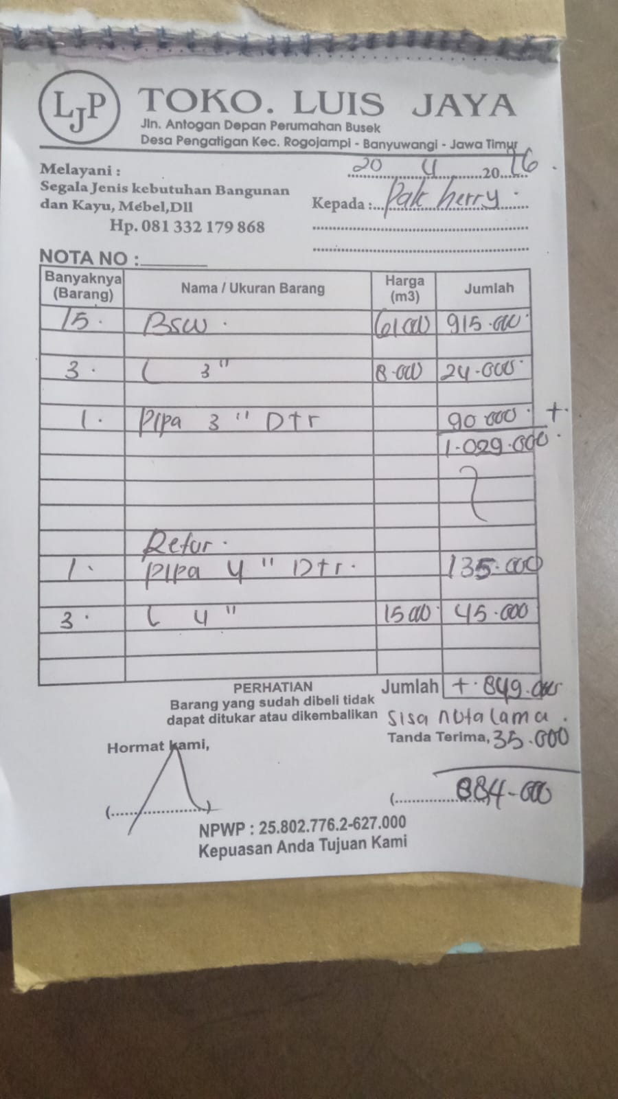Nota